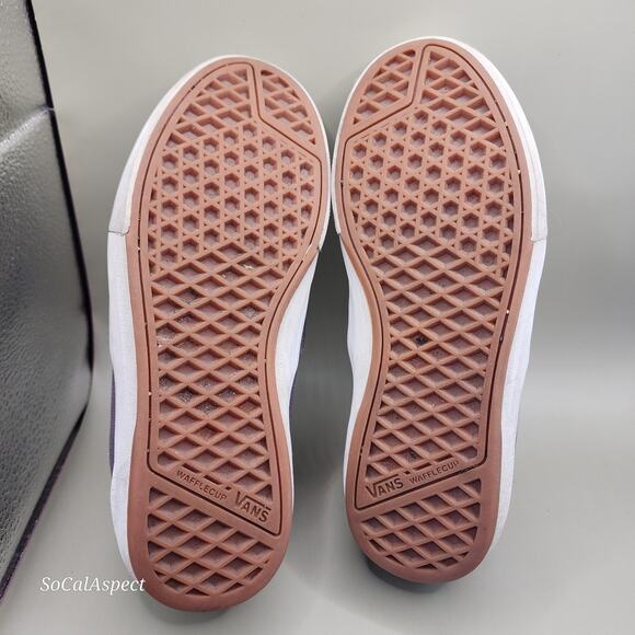 Vans Pro Kyle Walker Wafflecup Low Top Purple Skater Shoes Men's Size 6.5 - Picture 6 of 8